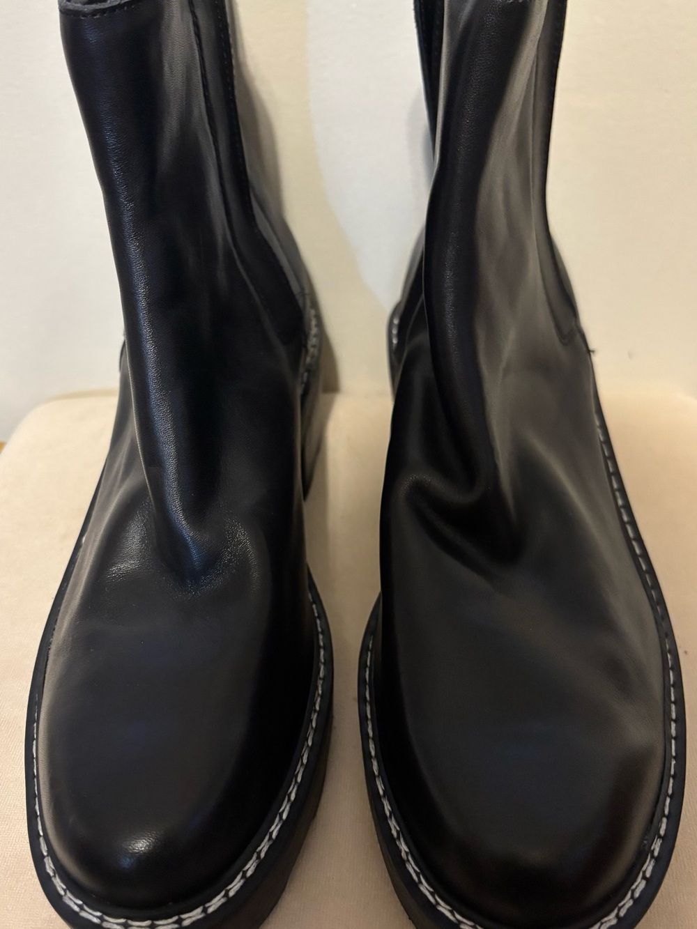 Calvin Klein Black Women's Ankle Chelsea Boots